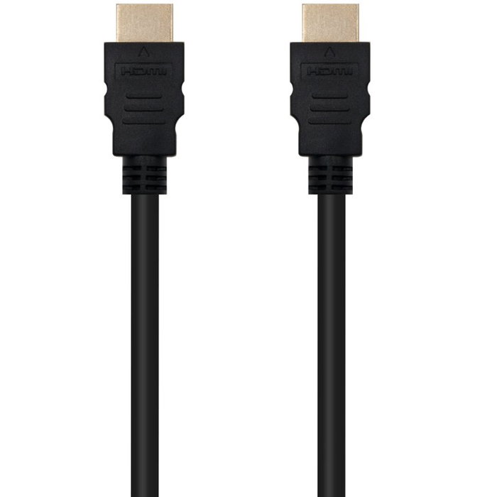 Nanocable Cable HDMI V2.0 4K@60Hz 18Gbps, 1 m, Negro Nanocable Cable HDMI V2.0 4K@60Hz 18Gbps, 1 m, Negro